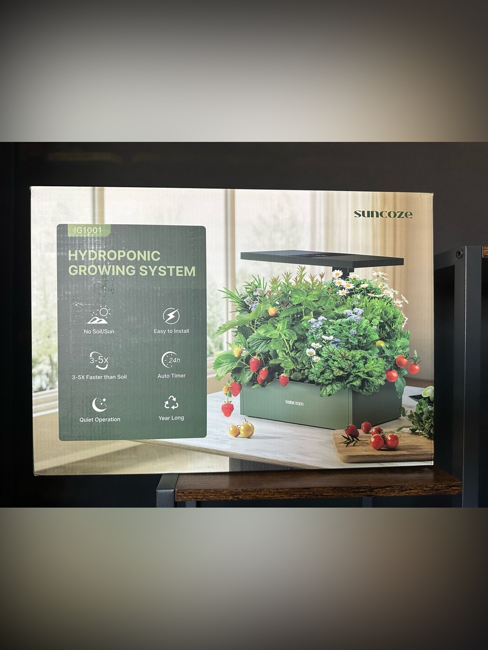 SUNCOZE Hydroponics growing system BNIB!